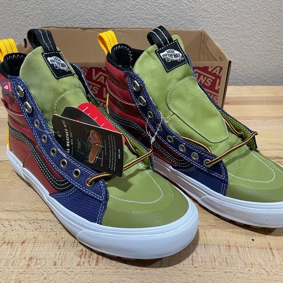 Size 9.5 - Vans Sk8-Hi Mte 2.0 DX Multicolor Insulated Winter Boot Snow - Picture 2 of 7